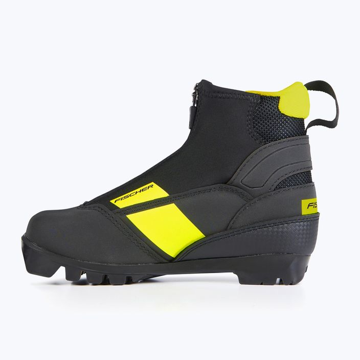 Buty do nart biegowych dziecięce Fischer XJ Sprint black/yellow 14