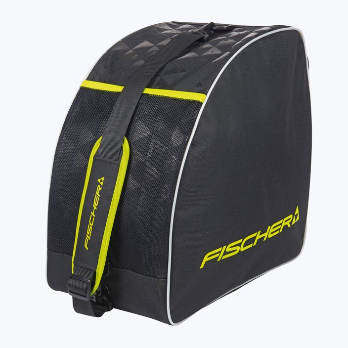 Pokrowiec na buty narciarskie Fischer Skibootbag Alpine Eco black/yellow