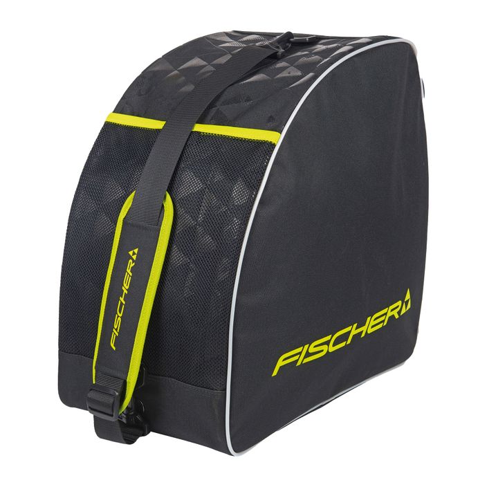 Pokrowiec na buty narciarskie Fischer Skibootbag Alpine Eco black/yellow 2