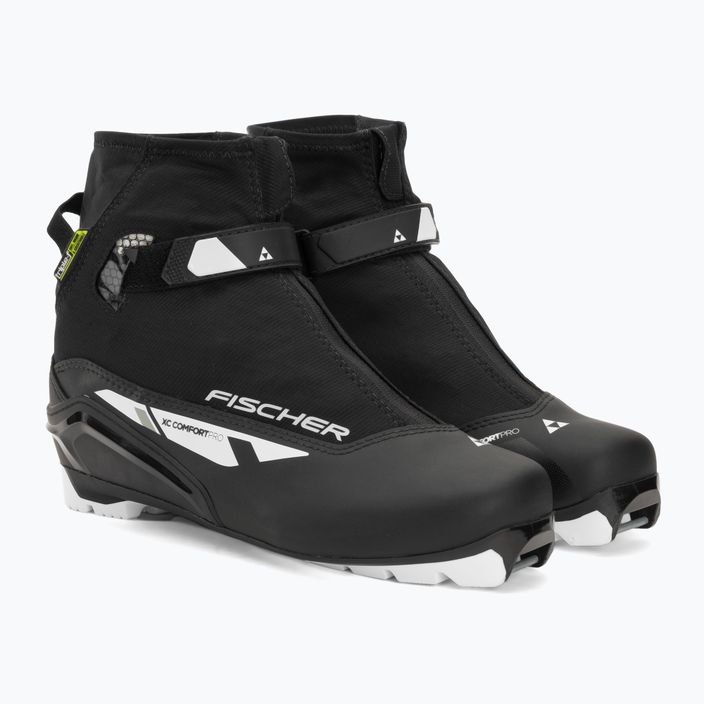 Buty do nart biegowych Fischer XC Comfort Pro black/white/yellow 4