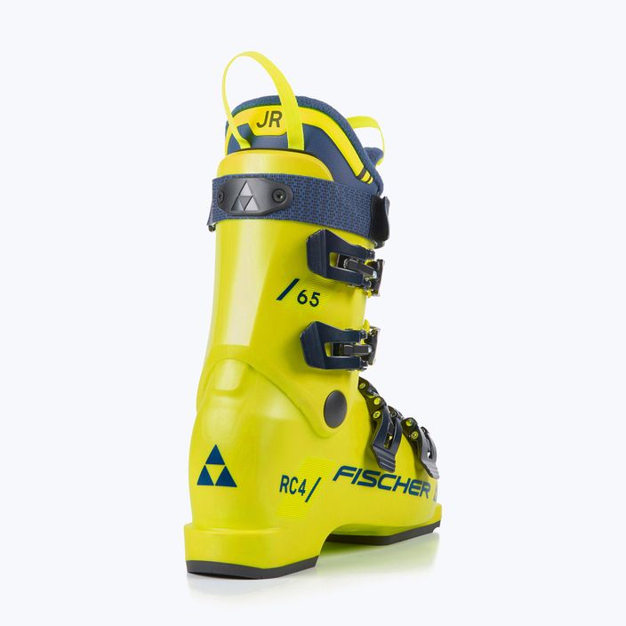 Buty narciarskie dziecięce Fischer RC4 65 JR yellow/yellow 9