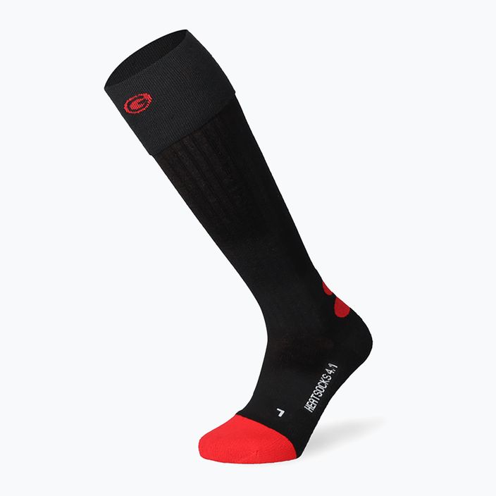 Skarpety narciarskie podgrzewane Lenz Heat Sock 4.1 Toe Cap black 5