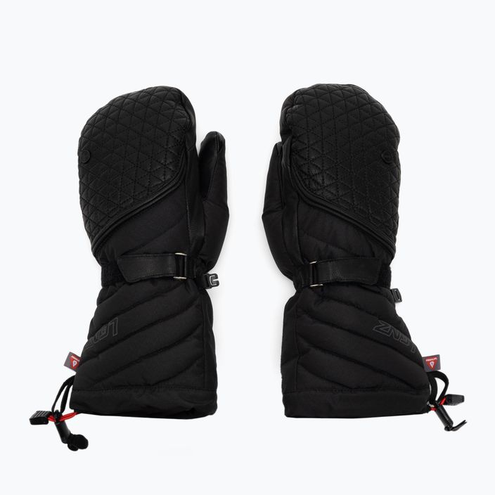 Rękawice narciarskie podgrzewane damskie Lenz Heat Glove 6.0 Finger Cap Mittens black 2