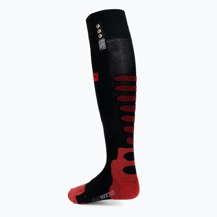 Skarpety narciarskie podgrzewane Lenz Set Of Heat Sock 5.0 Toe Cap + Lithium Pack RCB 1200 3