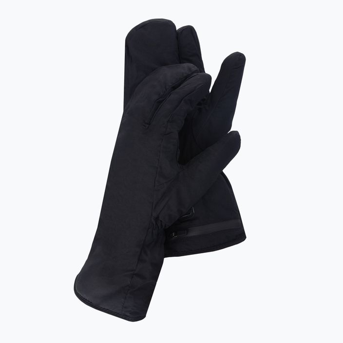 Rękawice narciarskie podgrzewane Lenz Heat Glove 8.0 Finger Cap Lobster black/yellow 2