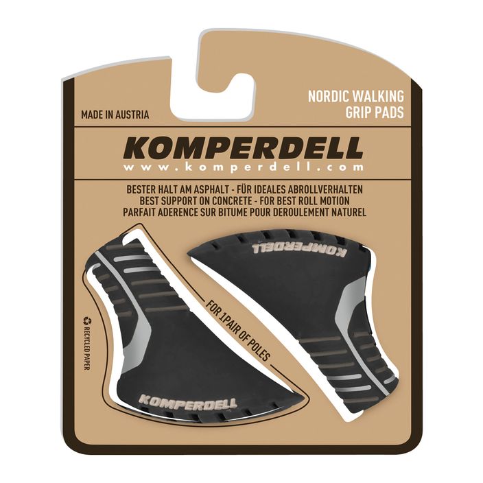Nakładki do kijów nordic walking Komperdell 2-Color Vulcanized Pad 1007-203-25 2