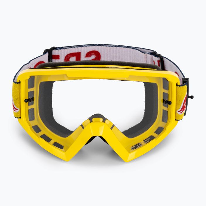 Gogle rowerowe Red Bull SPECT Whip shiny neon yellow/blue/clear flash 2