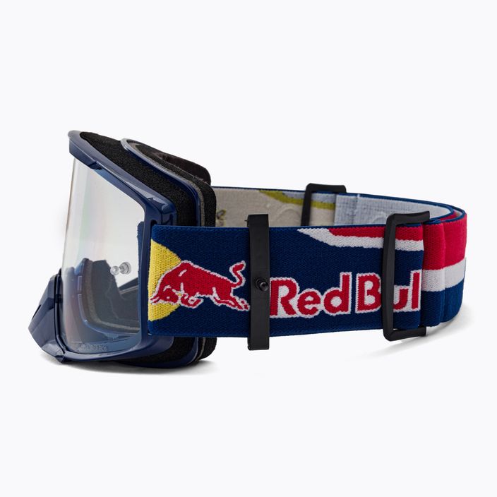 Gogle rowerowe Red Bull SPECT Strive shiny dark blue/blue/red/clear 4