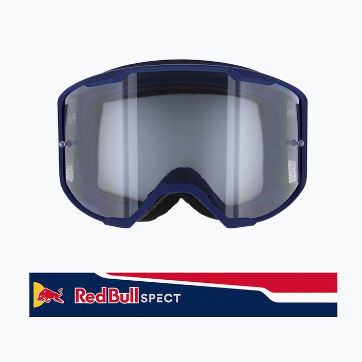 Gogle rowerowe Red Bull SPECT Strive shiny dark blue/blue/red/clear 6