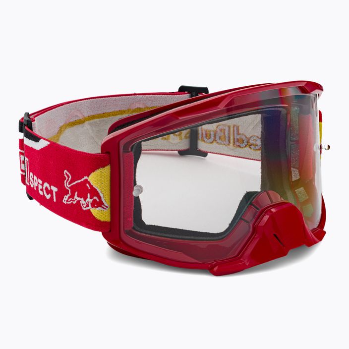 Gogle rowerowe Red Bull SPECT Strive shiny red/red/black/clear