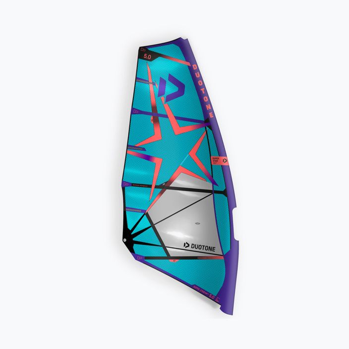 Żagiel do windsurfingu DUOTONE Super_Star Stargazer 2.0 turquoise/coral