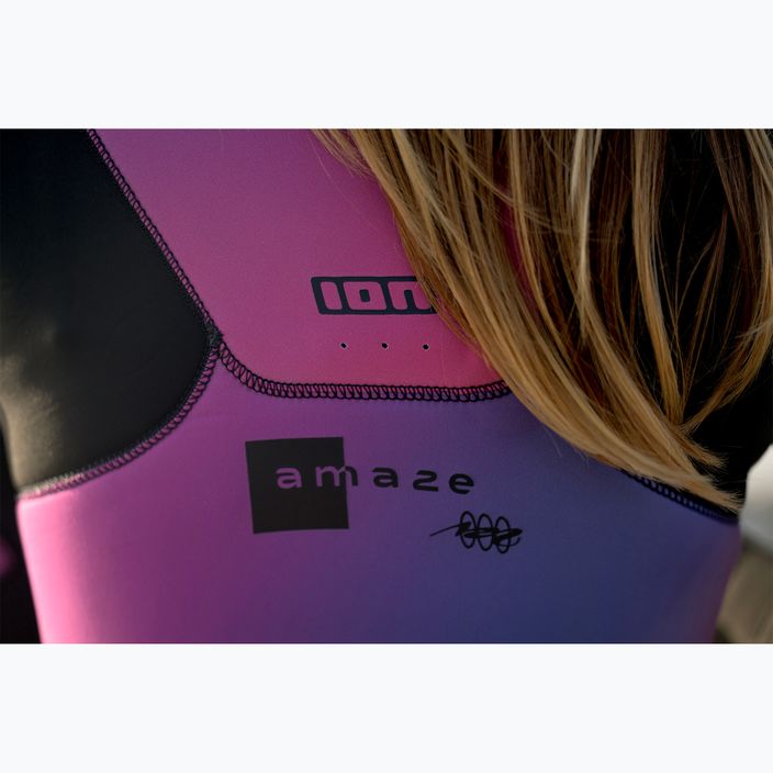 Pianka do pływania damska ION Amaze Core 4/3 Front Zip pink gradient 11