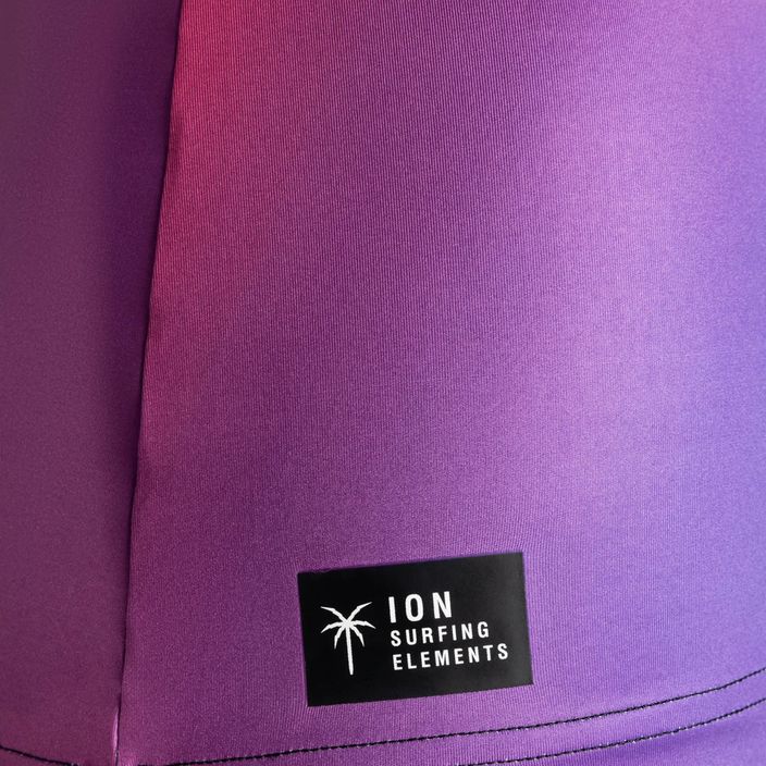 Koszulka do pływania damska ION Lycra Lizz pink gradient 4