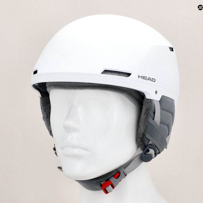 Kask narciarski damski HEAD Compact Evo W white 8