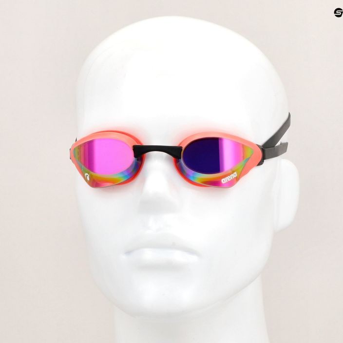 Okulary do pływania arena Cobra Core Swipe Mirror violet/coral 7