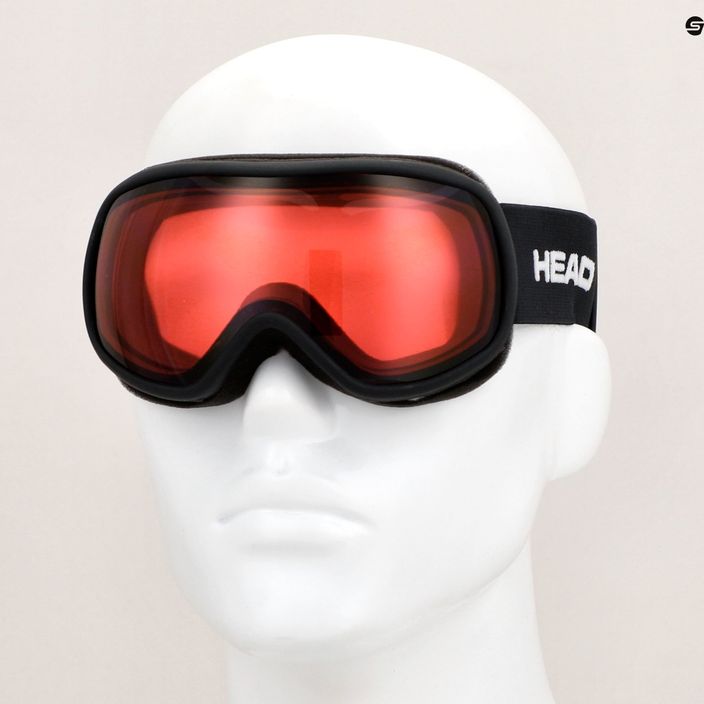 Gogle narciarskie dziecięce HEAD Ninja red/black 6