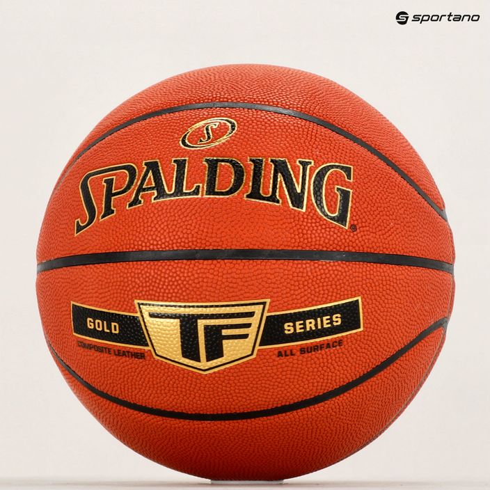 Piłka do koszykówki Spalding TF Gold pomarańczowa rozmiar 6 5