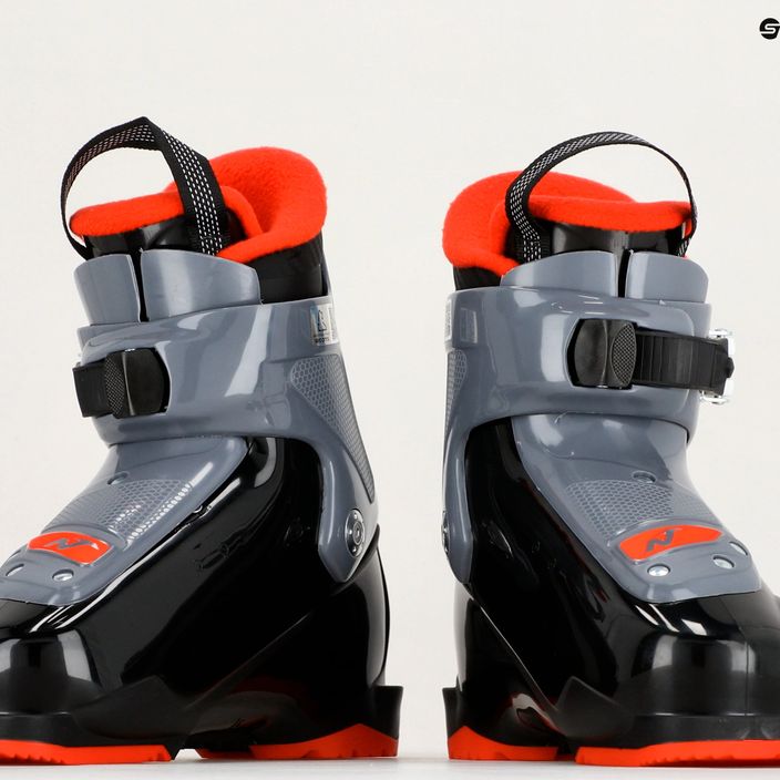 Buty narciarskie dziecięce Nordica Speedmachine J1 black/anthracite/red 12
