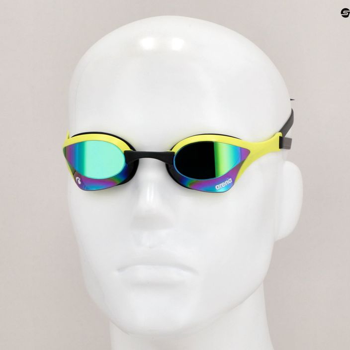 Okulary do pływania arena Cobra Ultra Swipe Mirror emerald/cyber lime 8
