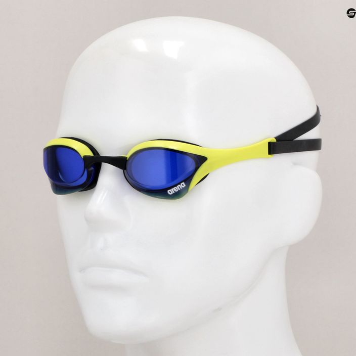 Okulary do pływania arena Cobra Ultra Swipe royal blue/cyber lime 13