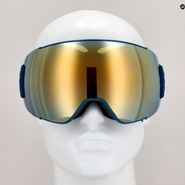 Gogle narciarskie HEAD Magnify 5K gold/petrol/orange 7
