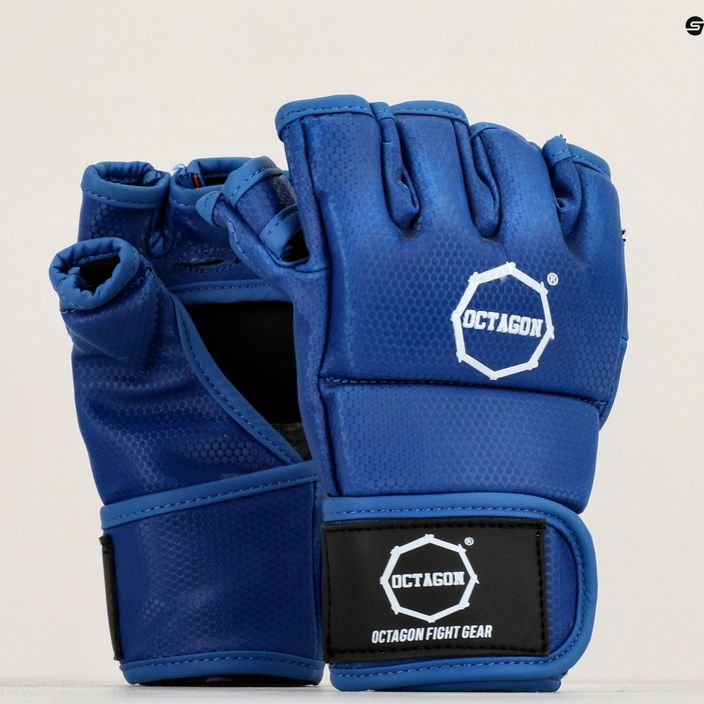 Rękawice grapplingowe Octagon Kevlar MMA blue 7