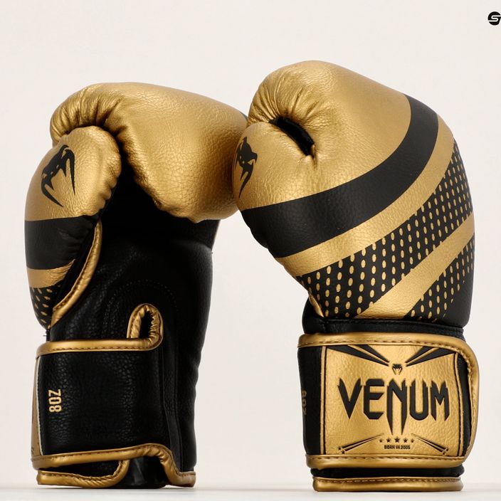 Rękawice bokserskie Venum Lightning Boxing gold/black 6