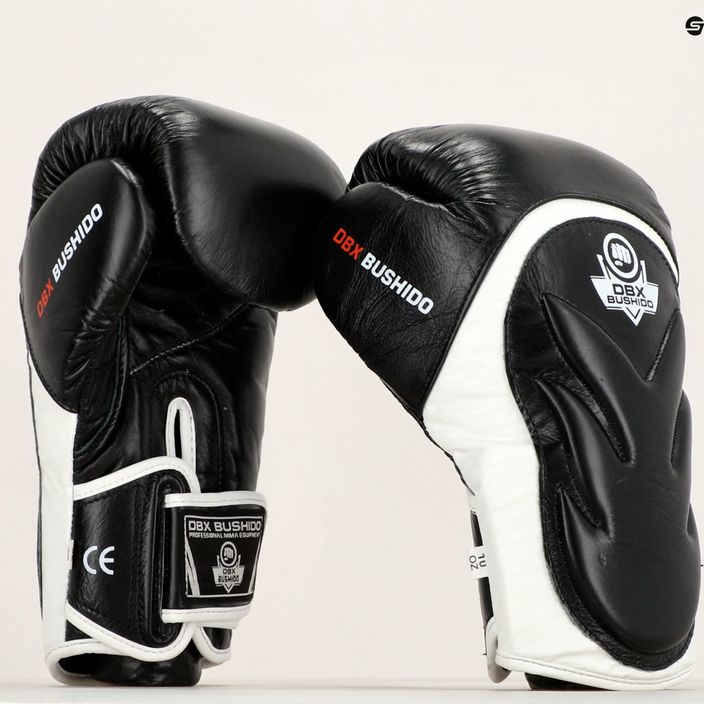 Rękawice bokserskie DBX BUSHIDO z systemem Wrist Protect czarne Bb4 7