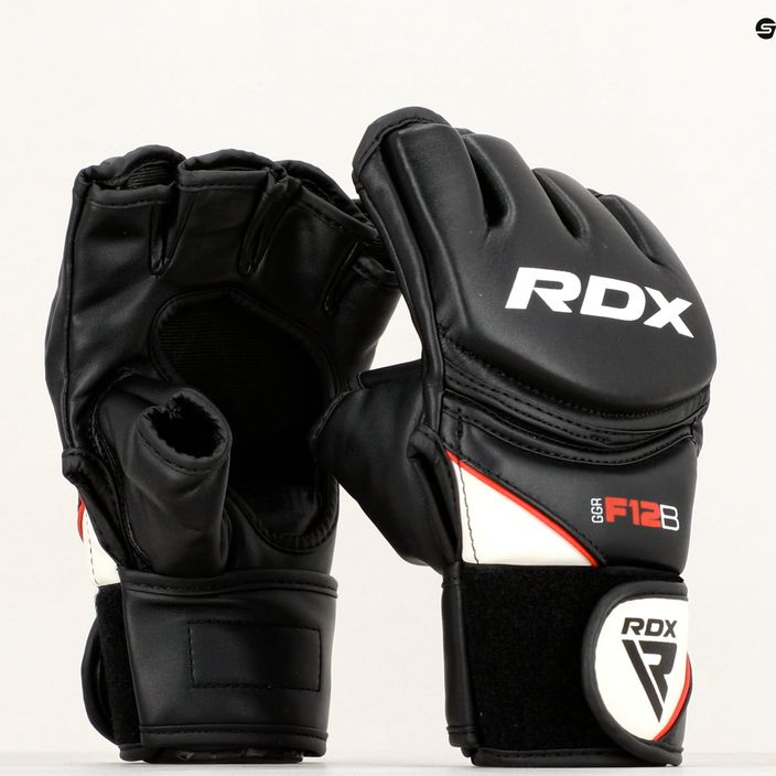 Rękawice grapplingowe RDX Grappling Glove New Model GGRF-12B black 12