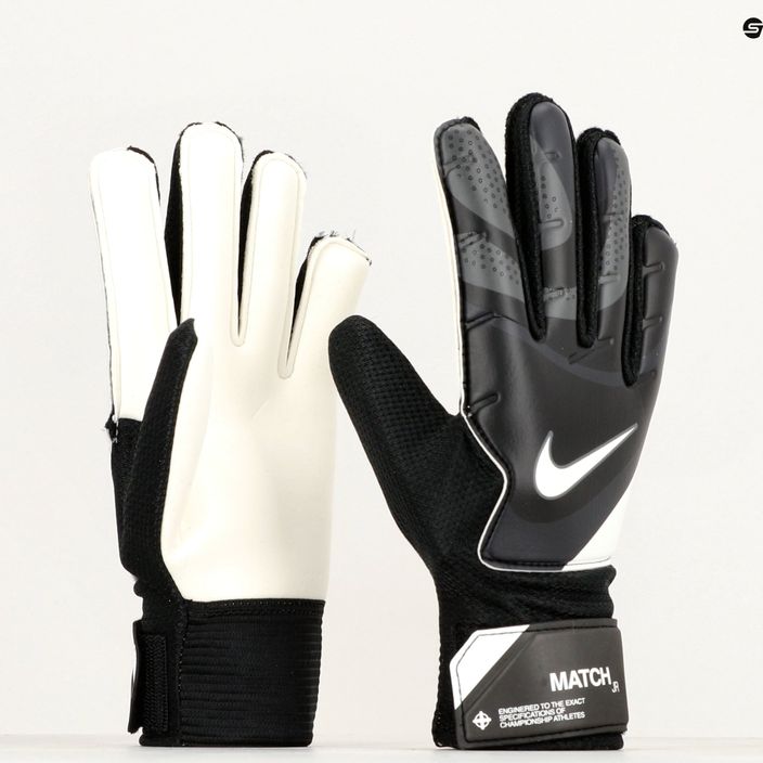 Rękawice bramkarskie dziecięce Nike Match black/dark grey/white 6