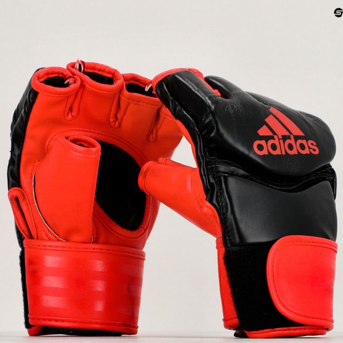 Rękawice grapplingowe adidas Training czerwone ADICSG07 7