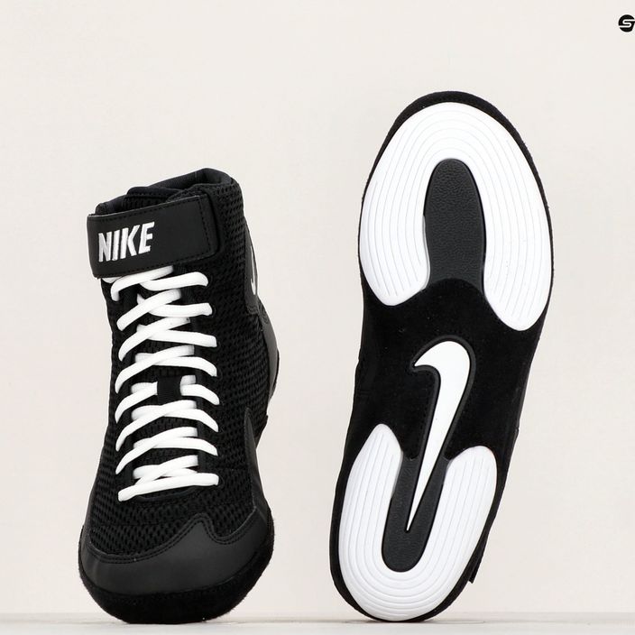 Buty zapaśnicze męskie Nike Inflict 3 black/white 8