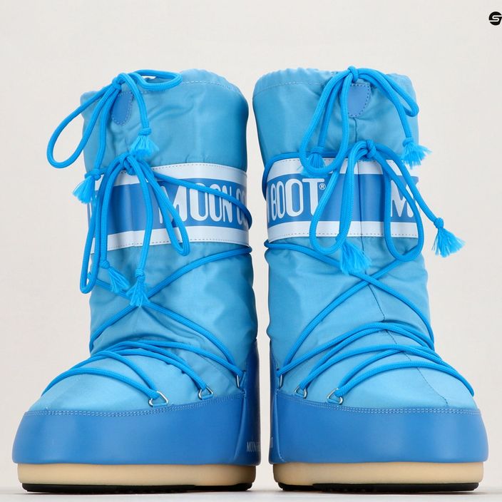 Śniegowce damskie Moon Boot Icon Nylon alaskan blue 9