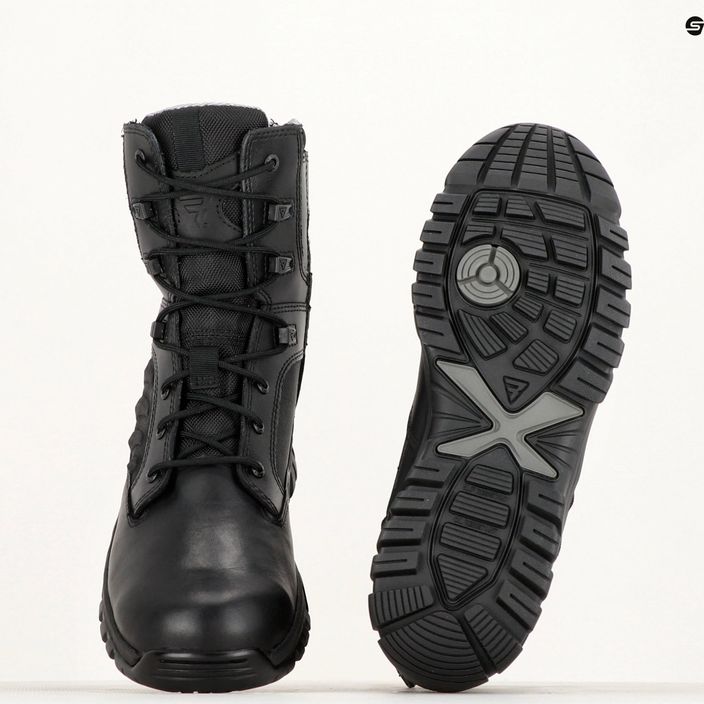 Buty taktyczne męskie Bates GX X2 Tall Zip Dry Guard+ Thinsulate black 9