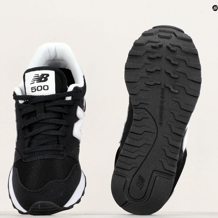 Buty damskie New Balance 500's V2 black/white 8