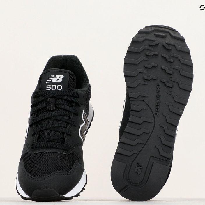 Buty męskie New Balance 500's V2 black/white 8