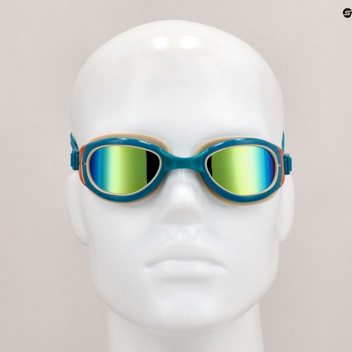 Okulary do pływania ZONE3 Attack teal/cream/cooper 7