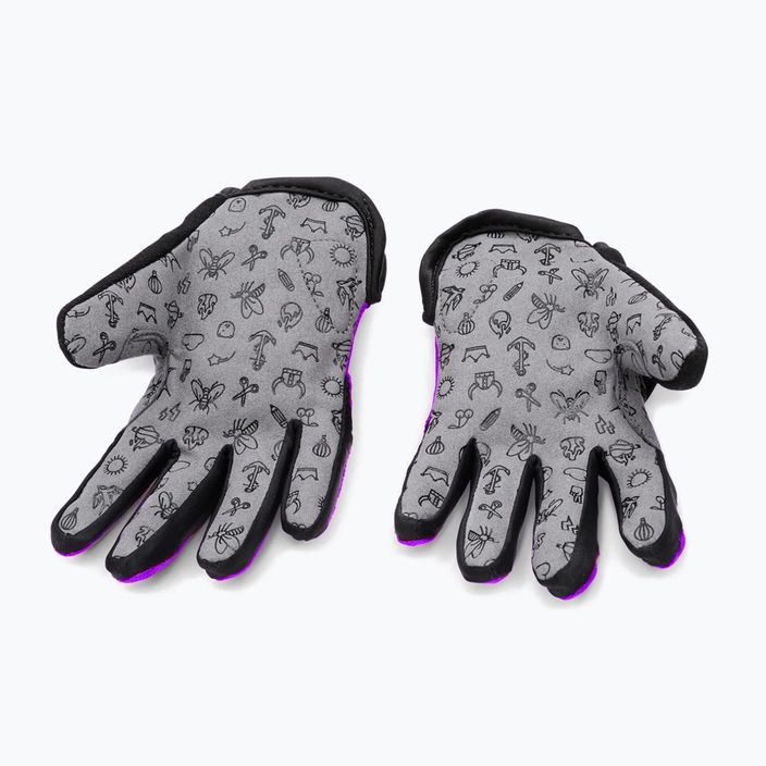 Rękawiczki rowerowe dziecięce woom Tens purple 2