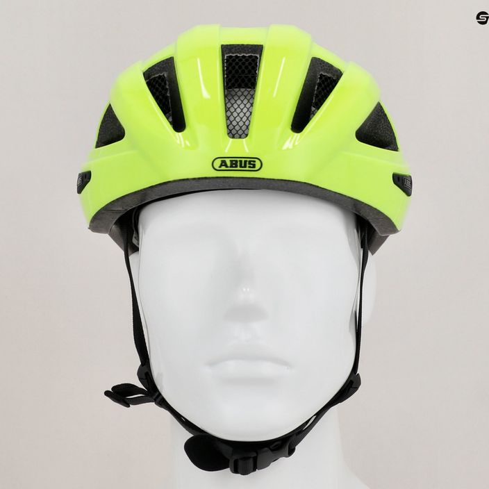 Kask rowerowy ABUS Macator signal yellow 8