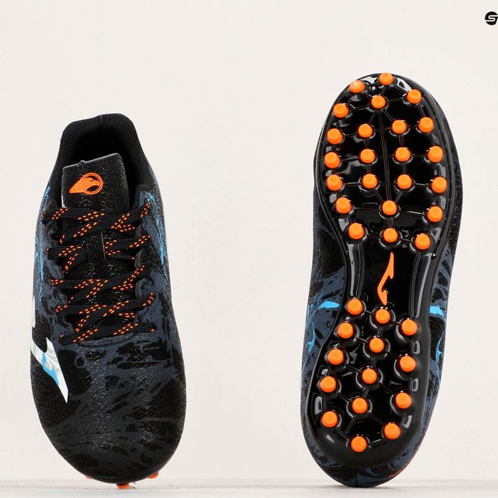 Buty piłkarskie dziecięce Joma Super Copa Jr AG black/turquoise 10