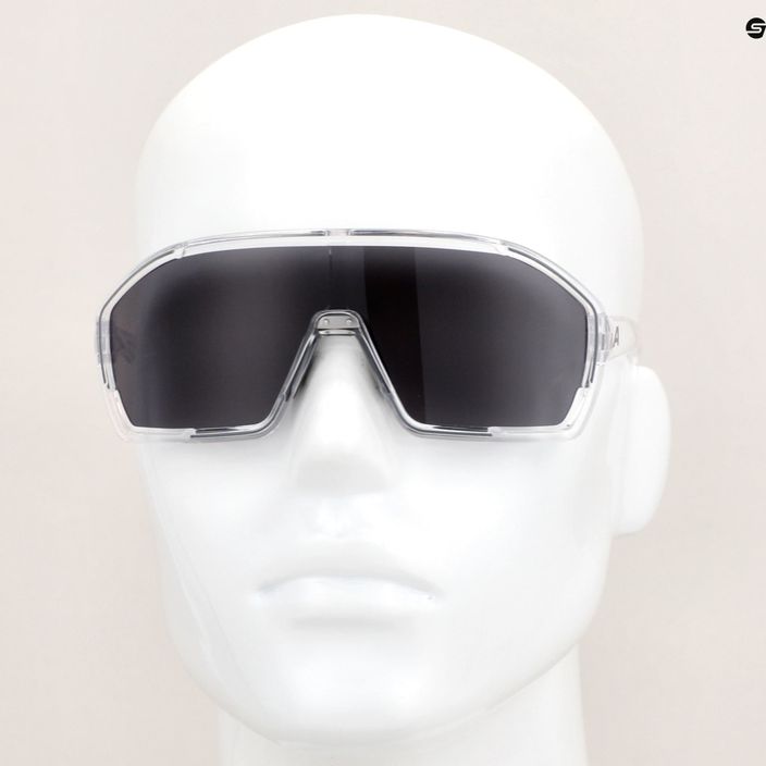 Okulary przeciwsłoneczne Alpina Bonfire transparent gloss/black 7