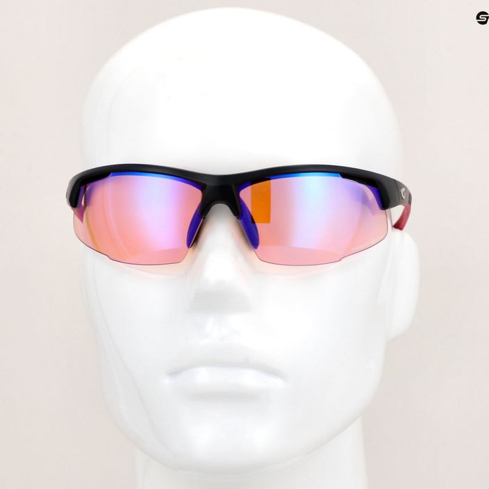 Okulary przeciwsłoneczne GOG Falcon C matt black/pink/polychromatic blue 11