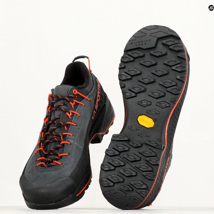 Buty podejściowe męskie La Sportiva TX4 Evo carbon/cherry tomato 9