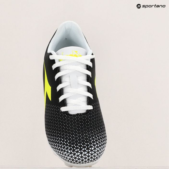 Buty piłkarskie dziecięce Diadora Pichichi 6 MD JR black/yellow fluo/white 15