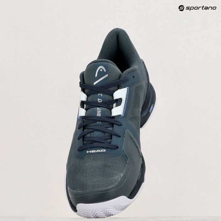 Buty do tenisa męskie HEAD Sprint Pro 3.5 Clay dark grey/blue 10