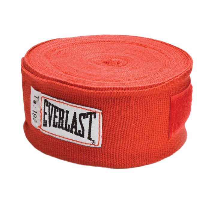 Bandaże bokserskie Everlast 450 cm red 2