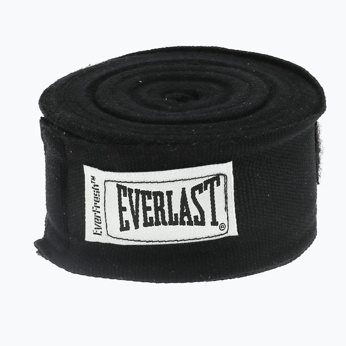 Bandaże bokserskie Everlast 450 cm black 2