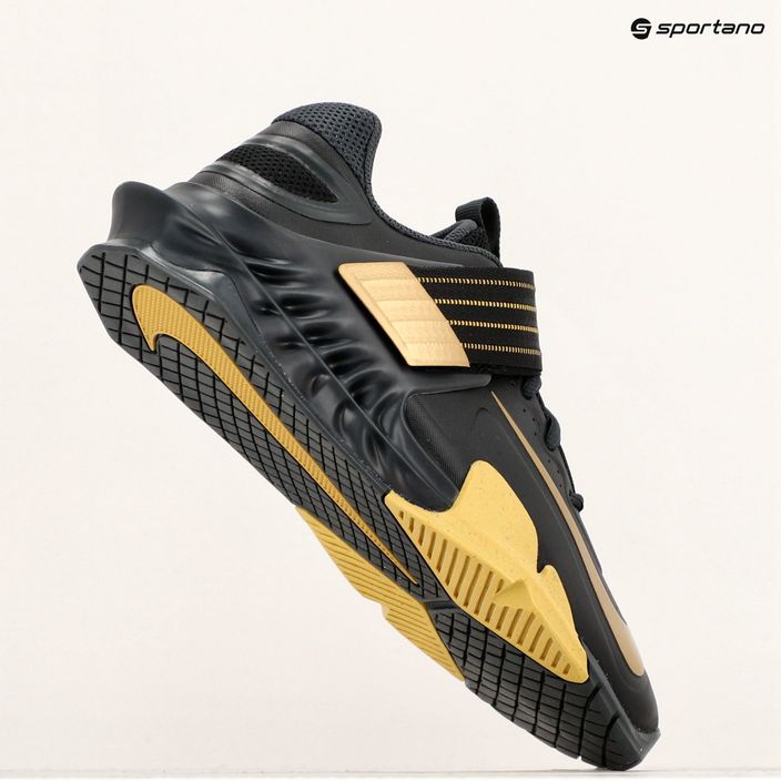 Buty do podnoszenia ciężarów Nike Savaleos black/met gold antgracite infinite gold 9
