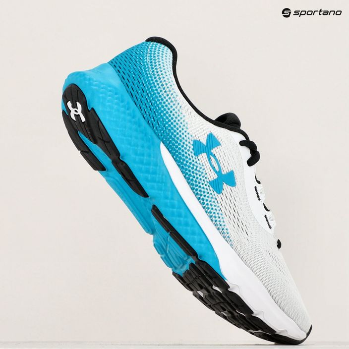 Buty do biegania męskie Under Armour Charged Rogue 4 white/circuit teal/circuit teal 15