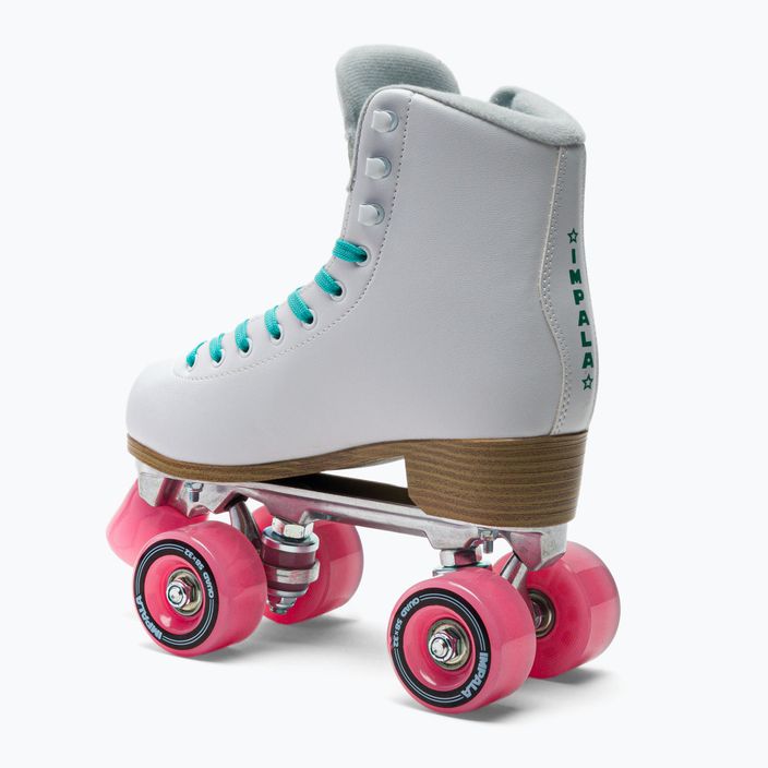 Wrotki damskie IMPALA Quad Skate białe IMPROLLER1 2